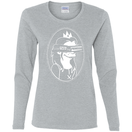 T-Shirts Sport Grey / S God Help The Princess Women's Long Sleeve T-Shirt