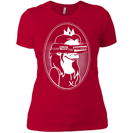T-Shirts Red / X-Small God Help The Princess Women's Premium T-Shirt