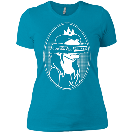 T-Shirts Turquoise / X-Small God Help The Princess Women's Premium T-Shirt