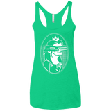 T-Shirts Envy / X-Small God Help The Princess Women's Triblend Racerback Tank