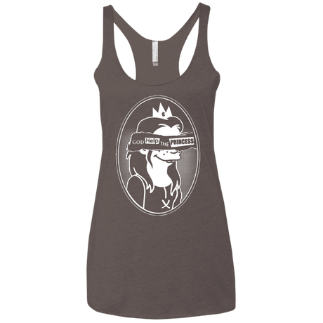 T-Shirts Macchiato / X-Small God Help The Princess Women's Triblend Racerback Tank