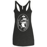 T-Shirts Vintage Black / X-Small God Help The Princess Women's Triblend Racerback Tank