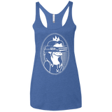 T-Shirts Vintage Royal / X-Small God Help The Princess Women's Triblend Racerback Tank