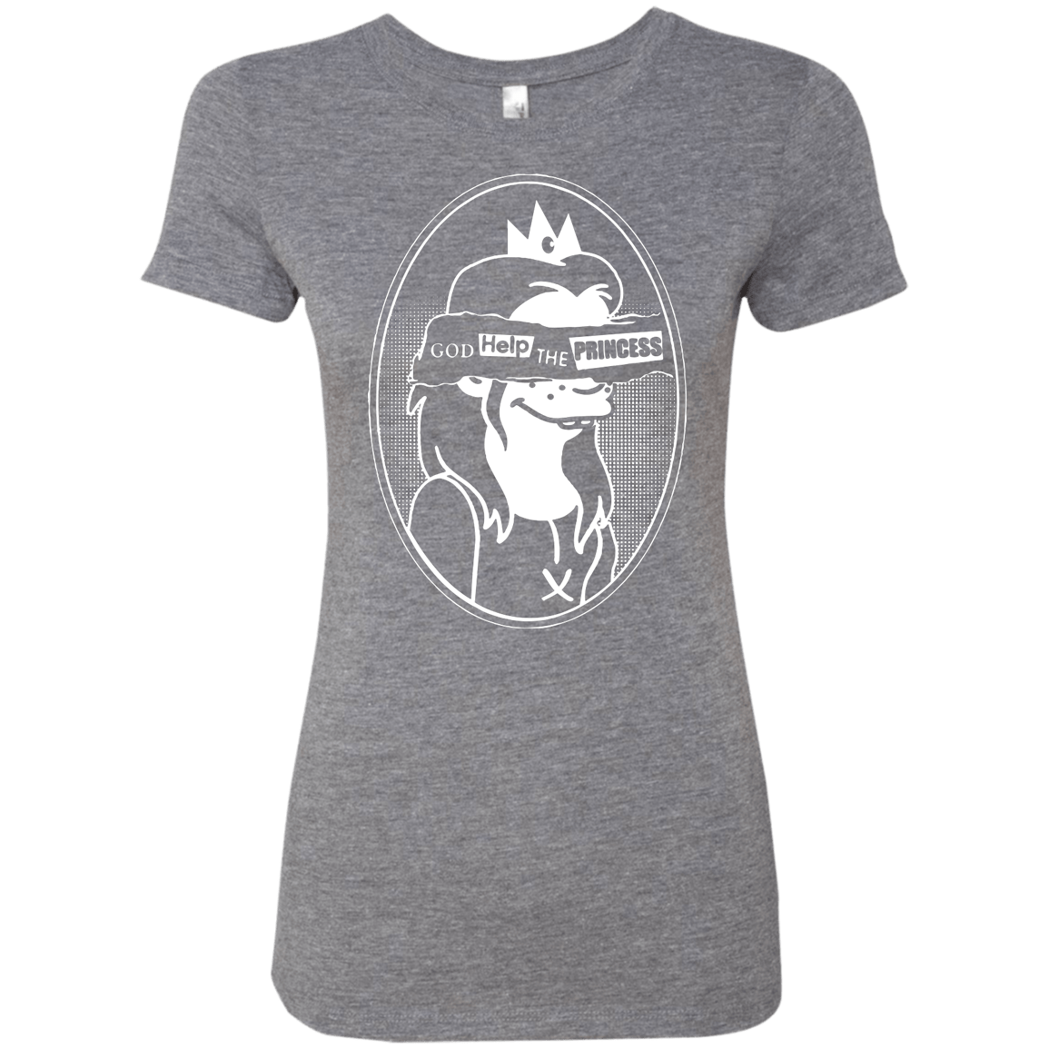 T-Shirts Premium Heather / S God Help The Princess Women's Triblend T-Shirt
