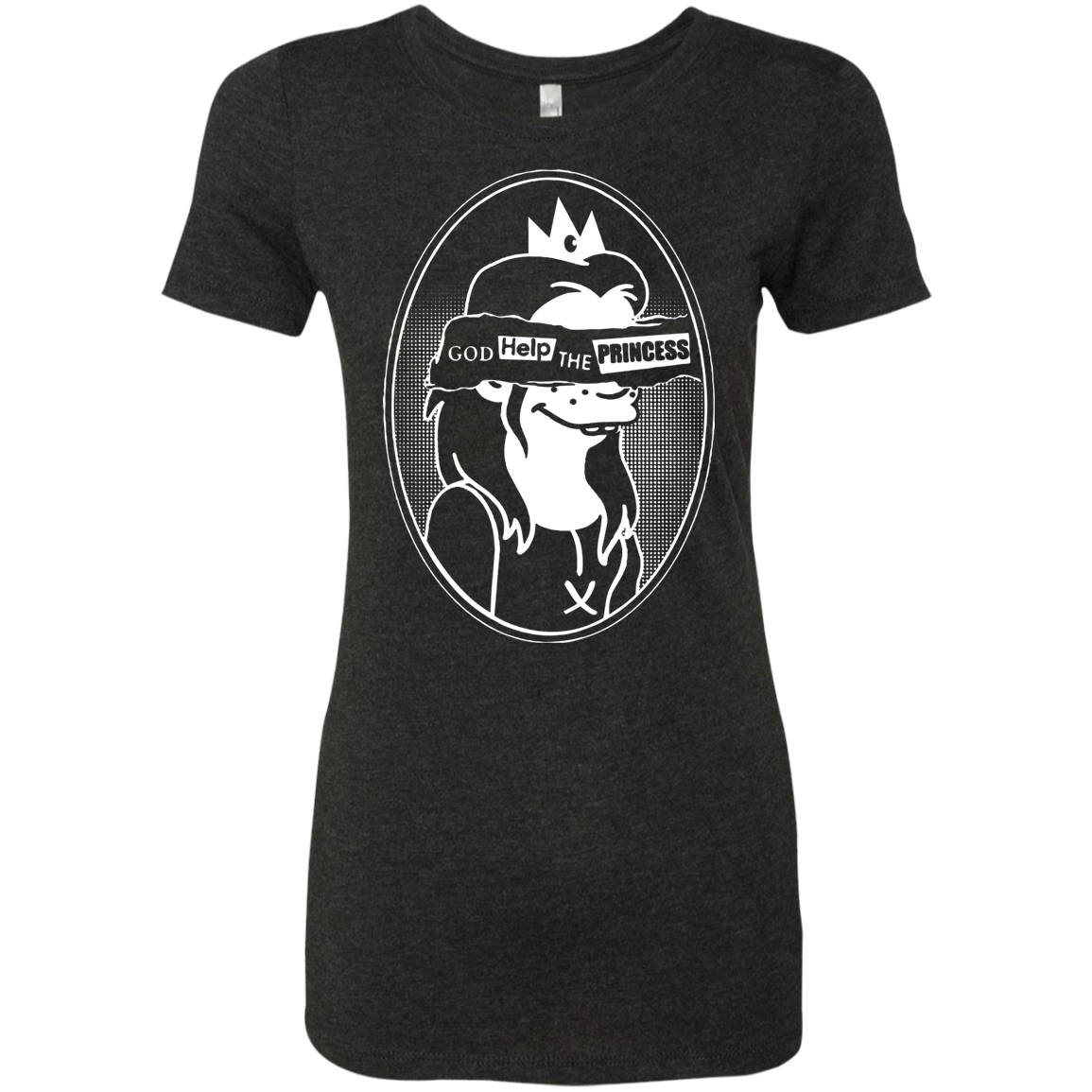 T-Shirts Vintage Black / S God Help The Princess Women's Triblend T-Shirt