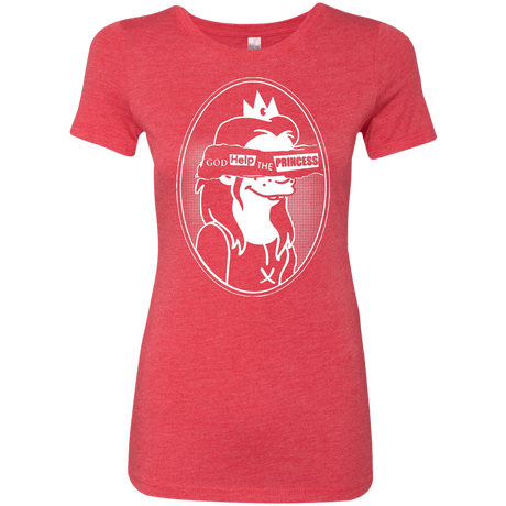 T-Shirts Vintage Red / S God Help The Princess Women's Triblend T-Shirt