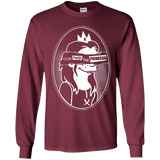 T-Shirts Maroon / YS God Help The Princess Youth Long Sleeve T-Shirt