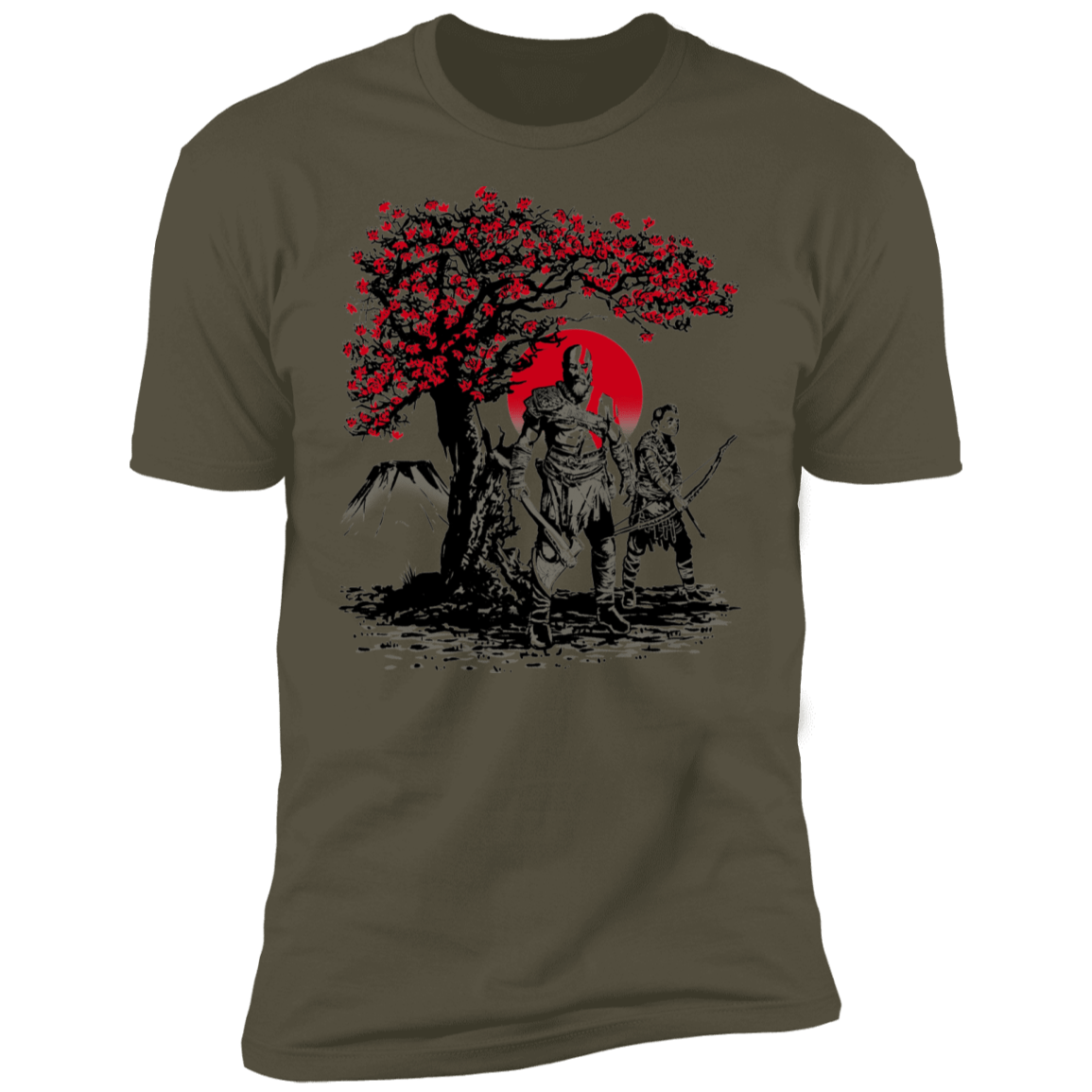 T-Shirts Military Green / S God Ink Men's Premium T-Shirt