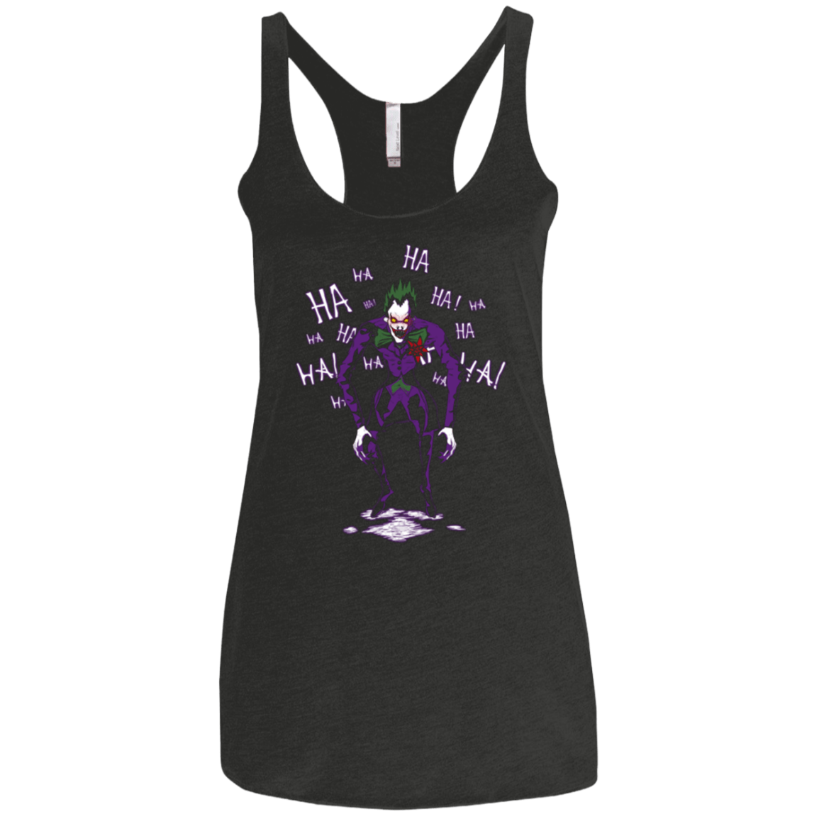 T-Shirts Vintage Black / X-Small God of a New Arkham City Women's Triblend Racerback Tank