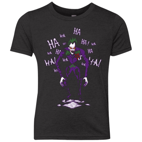 T-Shirts Vintage Black / YXS God of a New Arkham City Youth Triblend T-Shirt