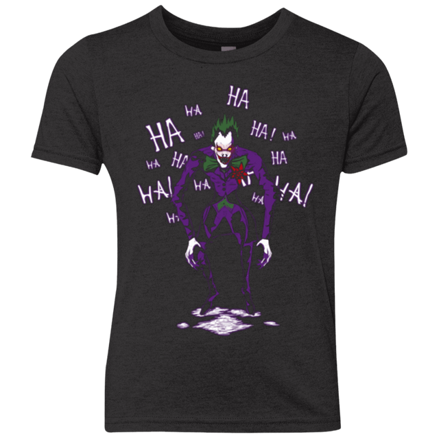 T-Shirts Vintage Black / YXS God of a New Arkham City Youth Triblend T-Shirt