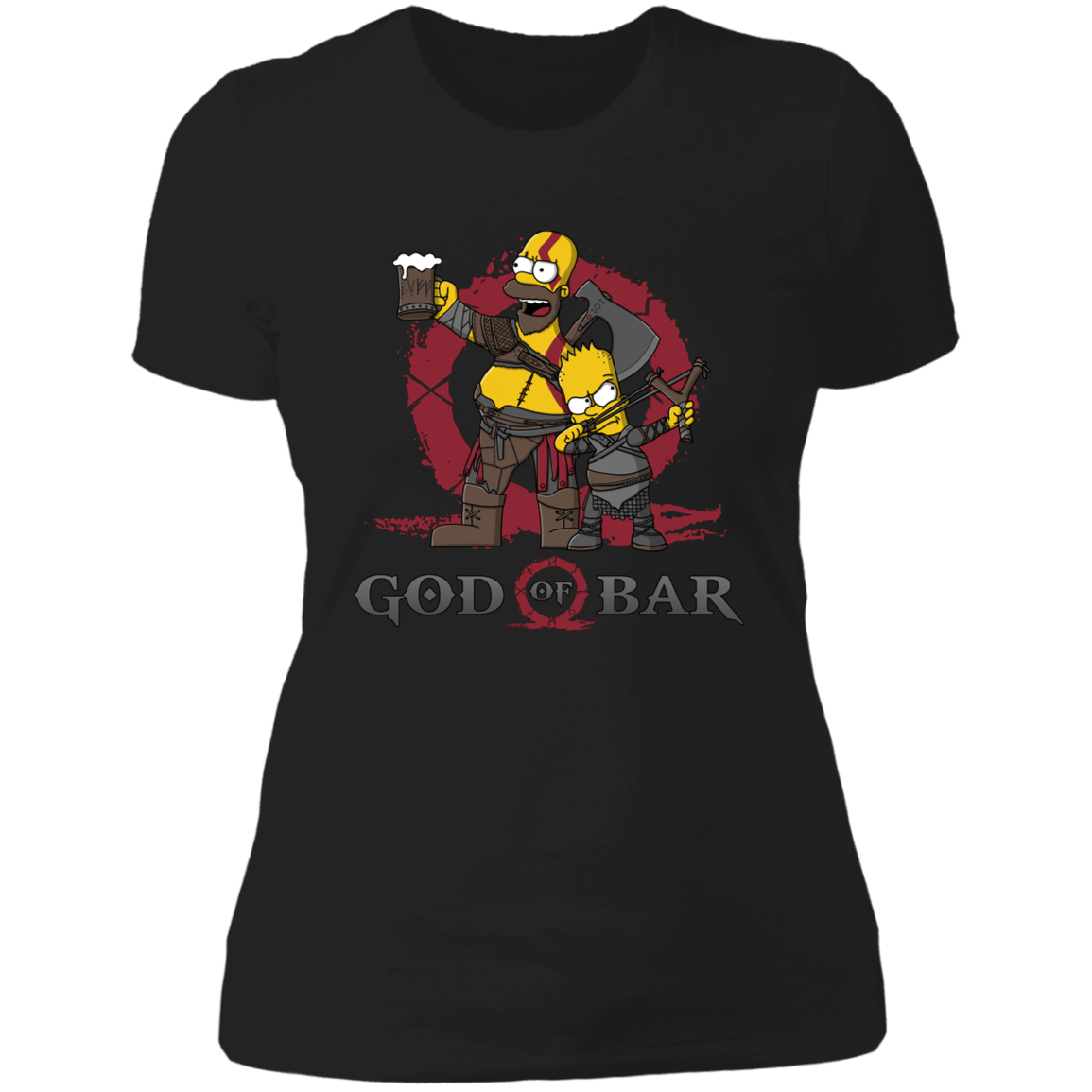 T-Shirts Black / X-Small God of Bar Women's Premium T-Shirt