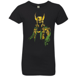 T-Shirts Black / YXS God of Mischief Girls Premium T-Shirt