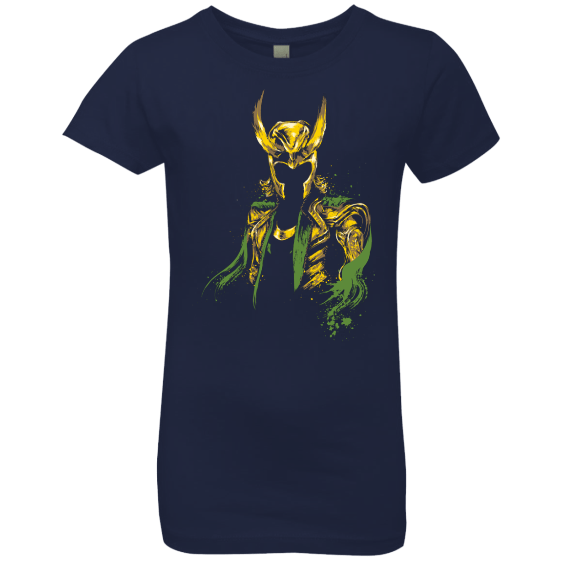 T-Shirts Midnight Navy / YXS God of Mischief Girls Premium T-Shirt