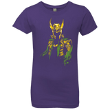 T-Shirts Purple Rush / YXS God of Mischief Girls Premium T-Shirt