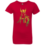 T-Shirts Red / YXS God of Mischief Girls Premium T-Shirt