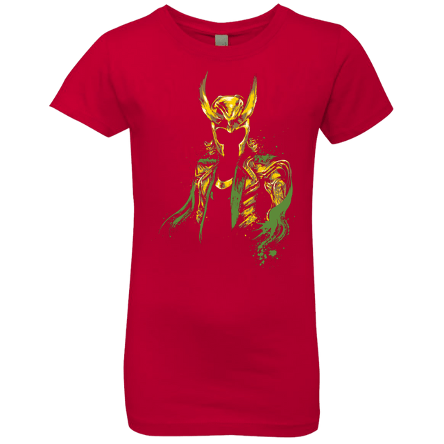 T-Shirts Red / YXS God of Mischief Girls Premium T-Shirt
