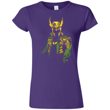 T-Shirts Purple / S God of Mischief Junior Slimmer-Fit T-Shirt