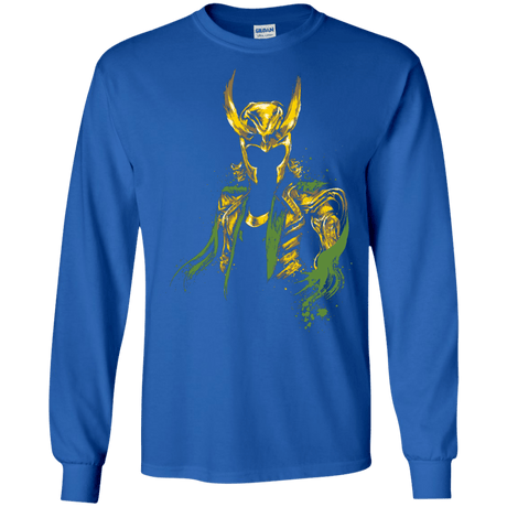 T-Shirts Royal / S God of Mischief Men's Long Sleeve T-Shirt