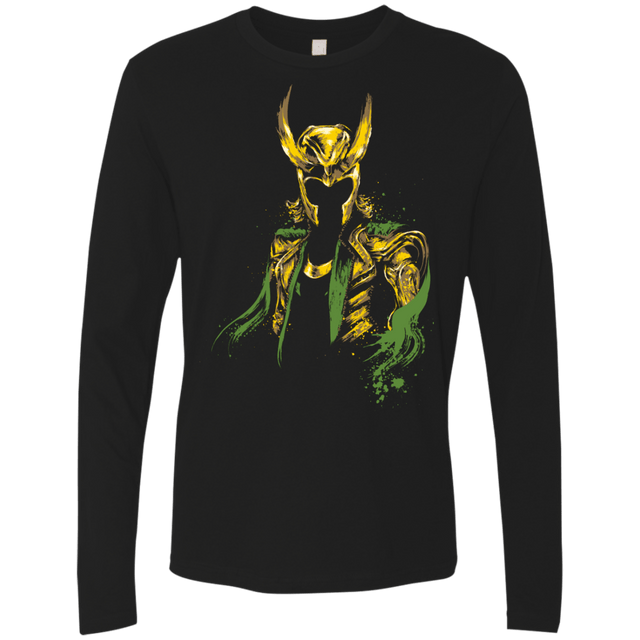 T-Shirts Black / S God of Mischief Men's Premium Long Sleeve
