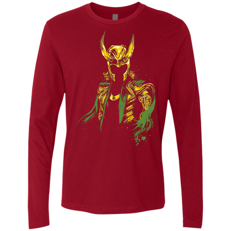 T-Shirts Cardinal / S God of Mischief Men's Premium Long Sleeve
