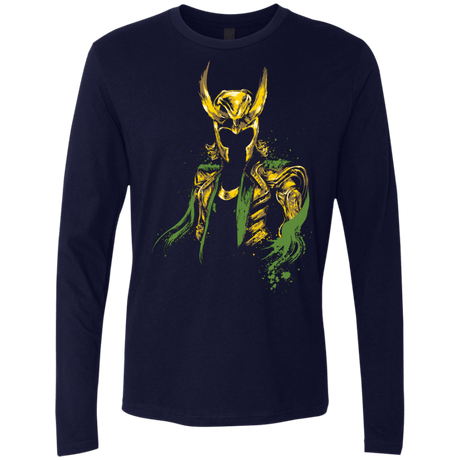 T-Shirts Midnight Navy / S God of Mischief Men's Premium Long Sleeve