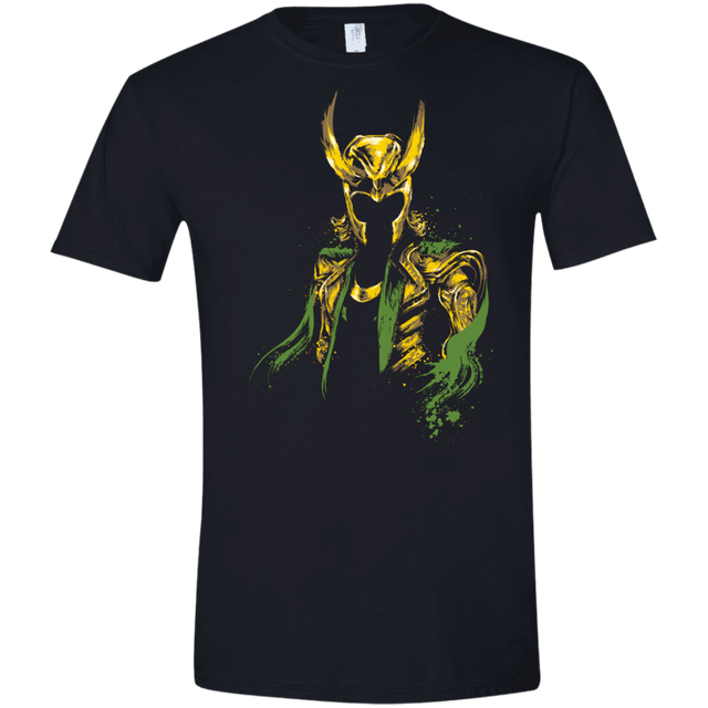 T-Shirts Black / X-Small God of Mischief Men's Semi-Fitted Softstyle
