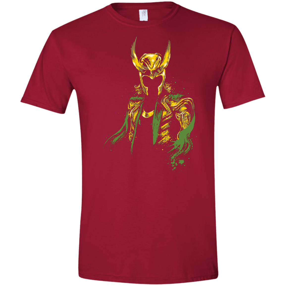 T-Shirts Cardinal Red / S God of Mischief Men's Semi-Fitted Softstyle