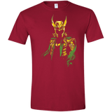 T-Shirts Cardinal Red / S God of Mischief Men's Semi-Fitted Softstyle