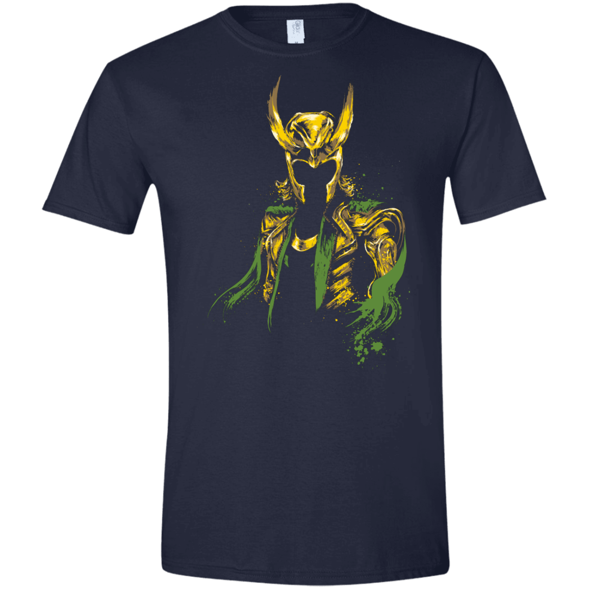 T-Shirts Navy / X-Small God of Mischief Men's Semi-Fitted Softstyle