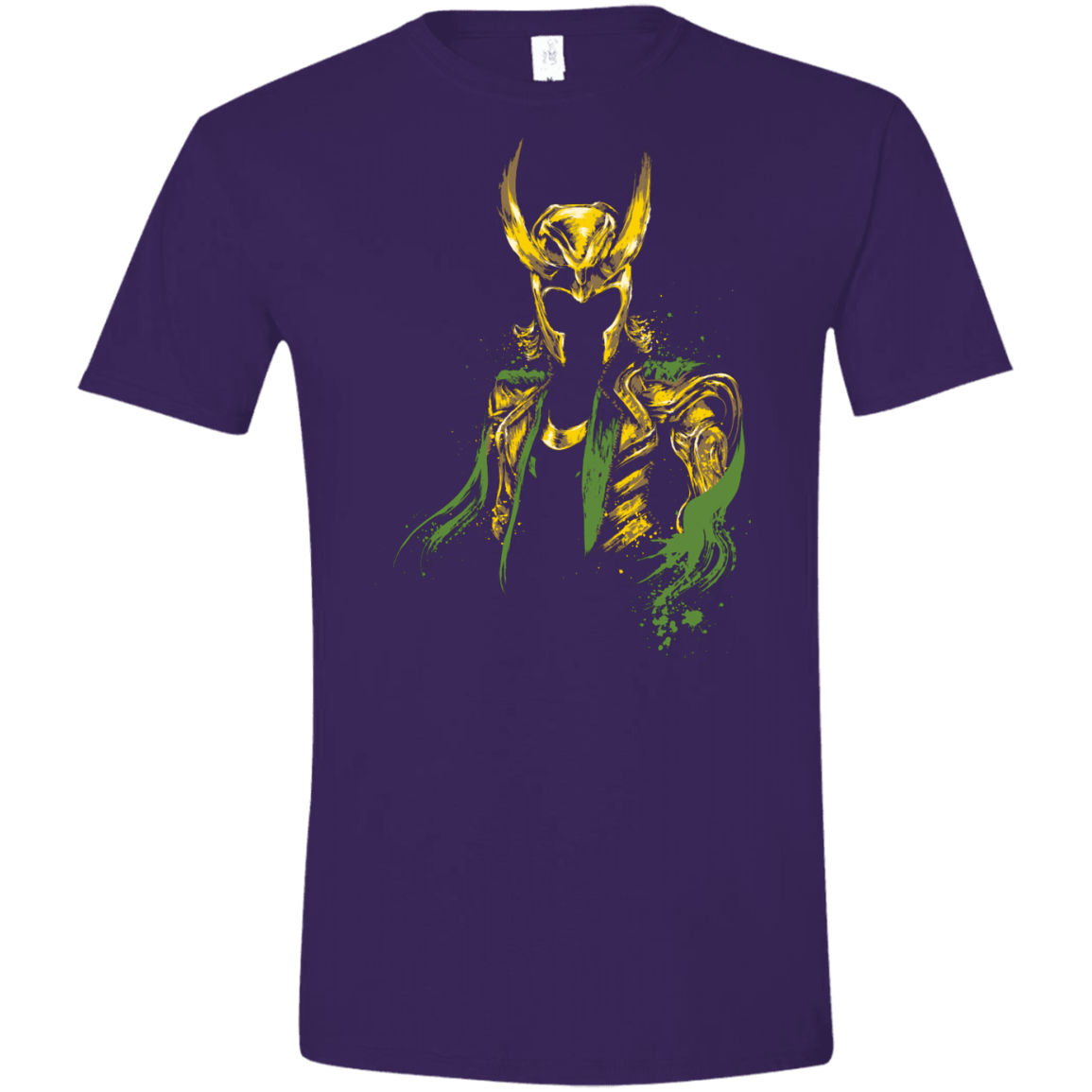 T-Shirts Purple / S God of Mischief Men's Semi-Fitted Softstyle