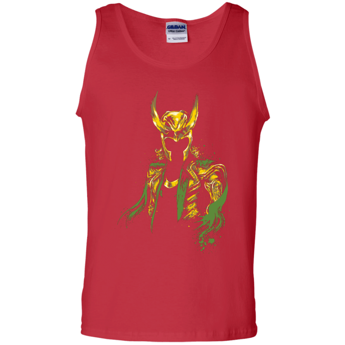 T-Shirts Red / S God of Mischief Men's Tank Top