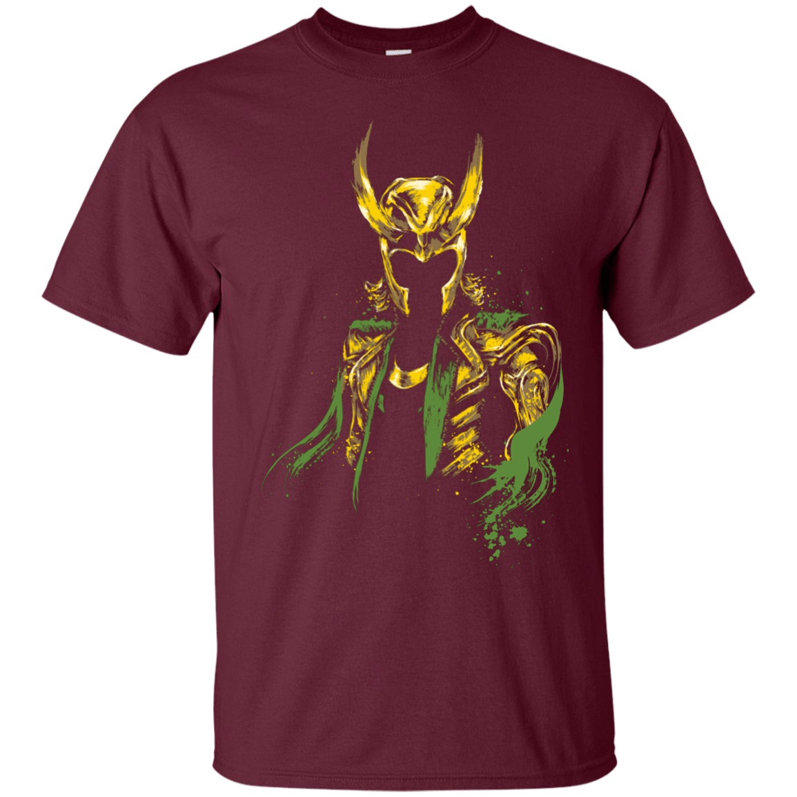 T-Shirts Maroon / S God of Mischief T-Shirt