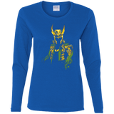 T-Shirts Royal / S God of Mischief Women's Long Sleeve T-Shirt