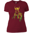 T-Shirts Scarlet / X-Small God of Mischief Women's Premium T-Shirt