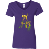 T-Shirts Purple / S God of Mischief Women's V-Neck T-Shirt