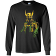 T-Shirts Black / YS God of Mischief Youth Long Sleeve T-Shirt
