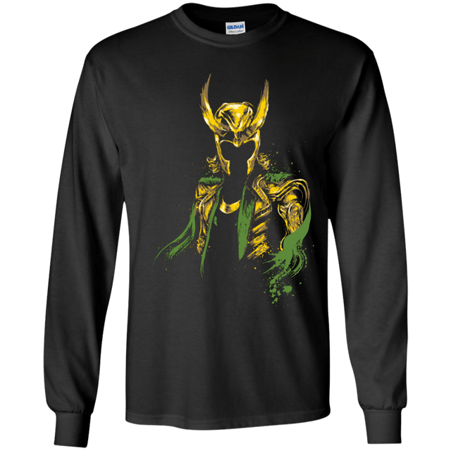 T-Shirts Black / YS God of Mischief Youth Long Sleeve T-Shirt