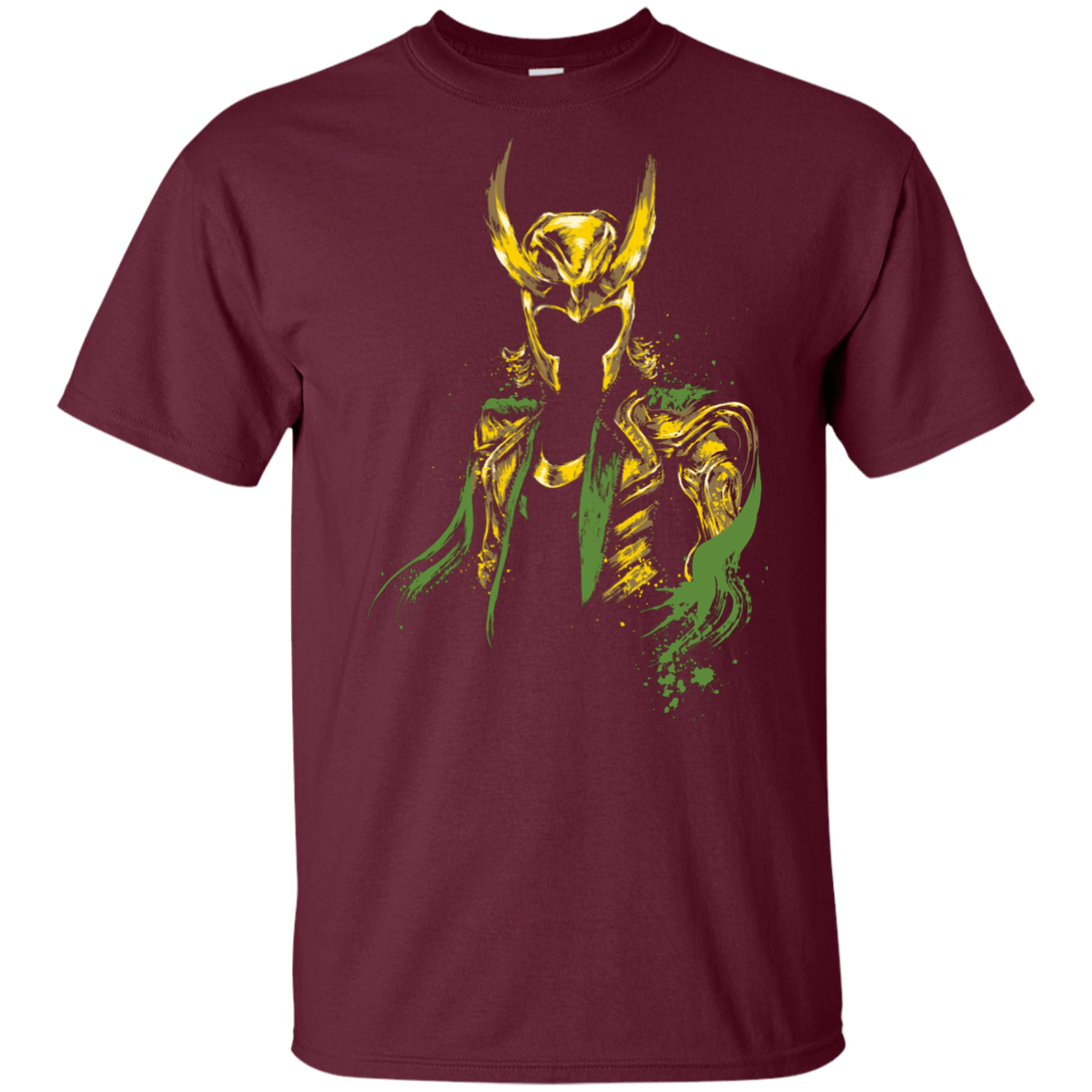 T-Shirts Maroon / YXS God of Mischief Youth T-Shirt