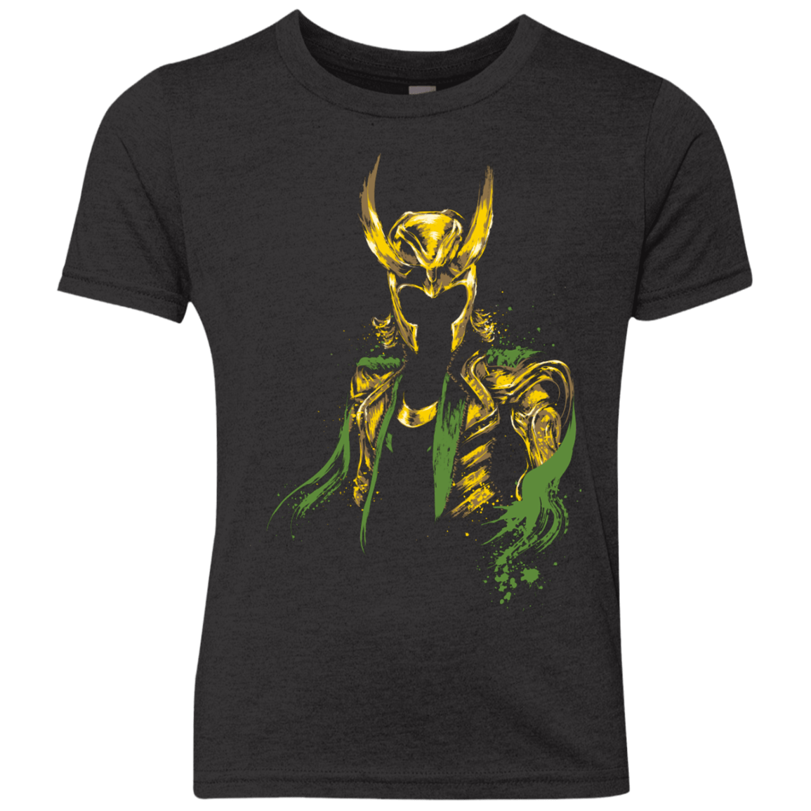 T-Shirts Vintage Black / YXS God of Mischief Youth Triblend T-Shirt