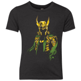 T-Shirts Vintage Black / YXS God of Mischief Youth Triblend T-Shirt