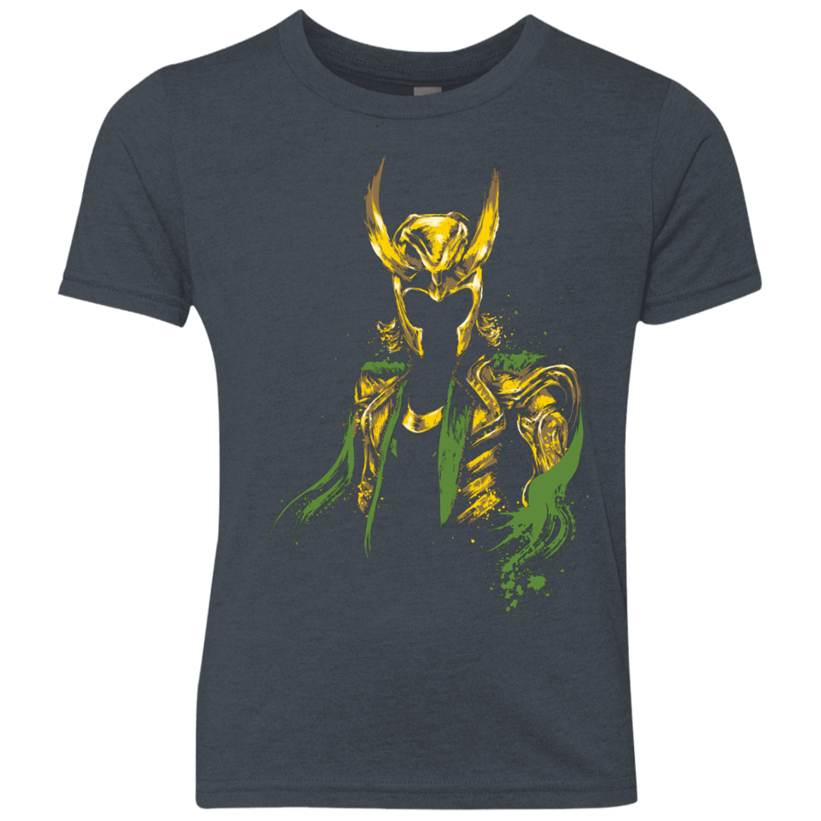 T-Shirts Vintage Navy / YXS God of Mischief Youth Triblend T-Shirt