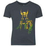 T-Shirts Vintage Navy / YXS God of Mischief Youth Triblend T-Shirt