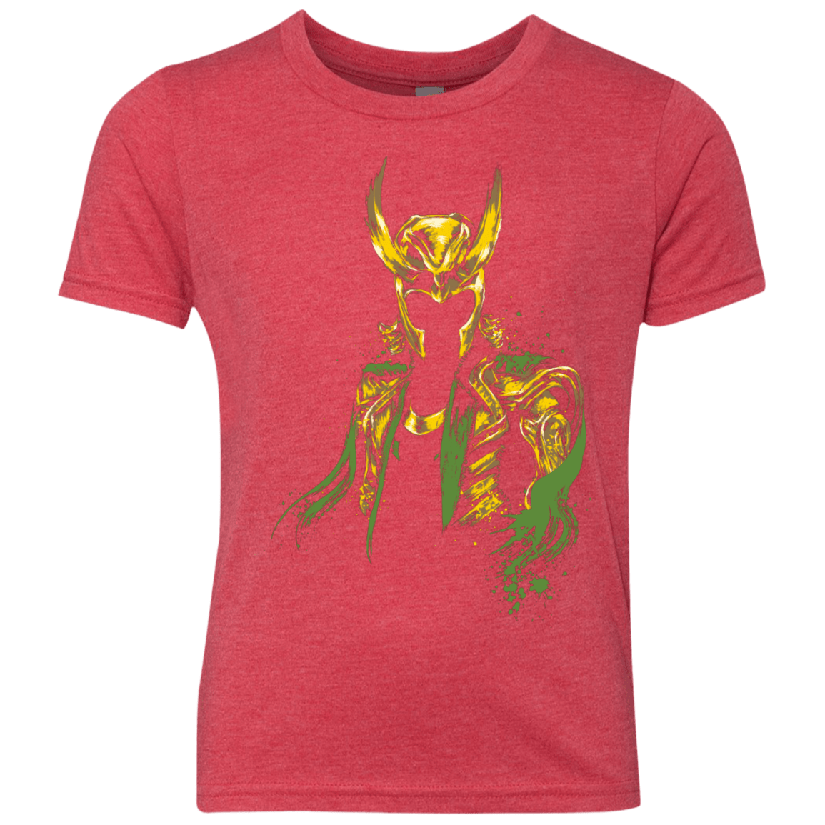 T-Shirts Vintage Red / YXS God of Mischief Youth Triblend T-Shirt
