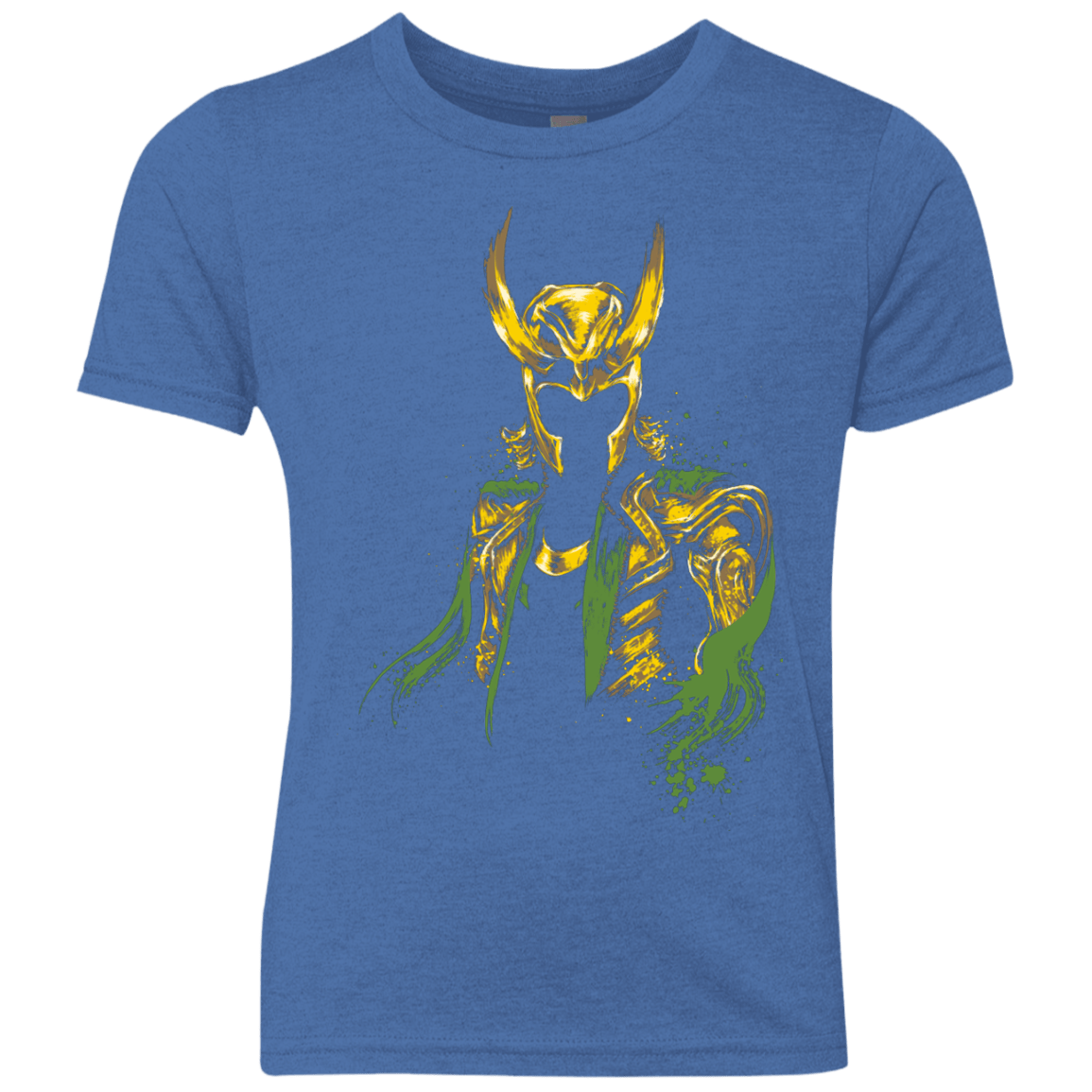 T-Shirts Vintage Royal / YXS God of Mischief Youth Triblend T-Shirt