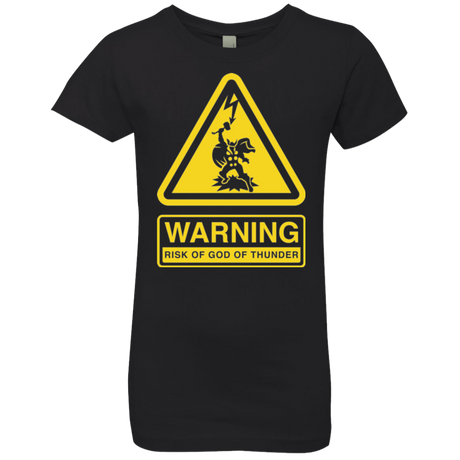 T-Shirts Black / YXS God of Thunder Girls Premium T-Shirt