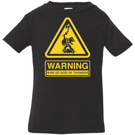 T-Shirts Black / 6 Months God of Thunder Infant Premium T-Shirt
