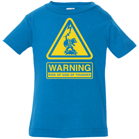 T-Shirts Cobalt / 6 Months God of Thunder Infant Premium T-Shirt
