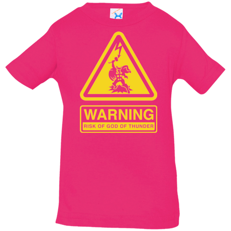 T-Shirts Hot Pink / 6 Months God of Thunder Infant Premium T-Shirt