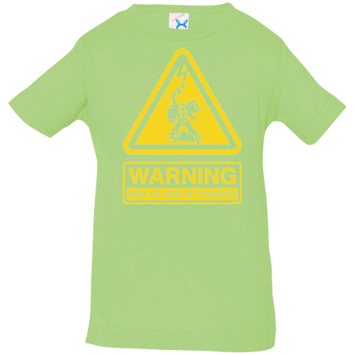 T-Shirts Key Lime / 6 Months God of Thunder Infant Premium T-Shirt